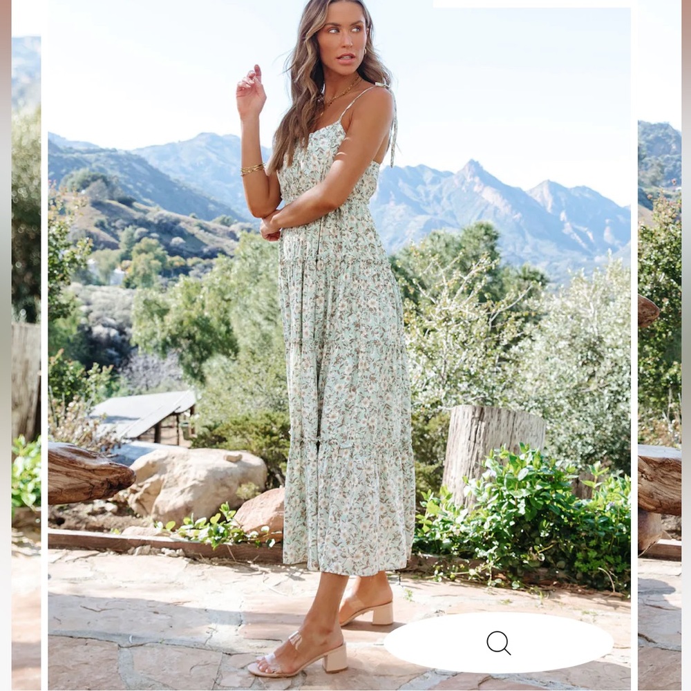 Jocelyn Tiered MIDI Dress from Vici